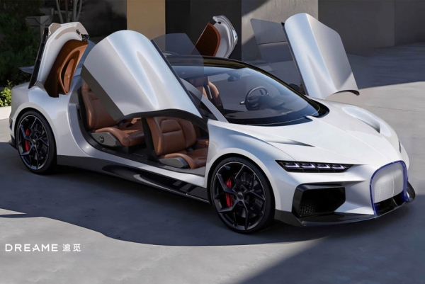 Взрыв в сети: фото гиперкара Dreame — это действительно он! 1 Взрыв в сети: фото гиперкара Dreame — это действительно он!